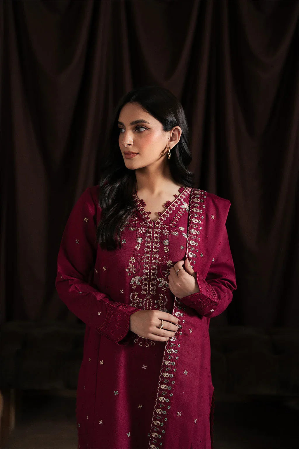Neeshay | Winter Reverie | Merlot - Rang-e-Khaas