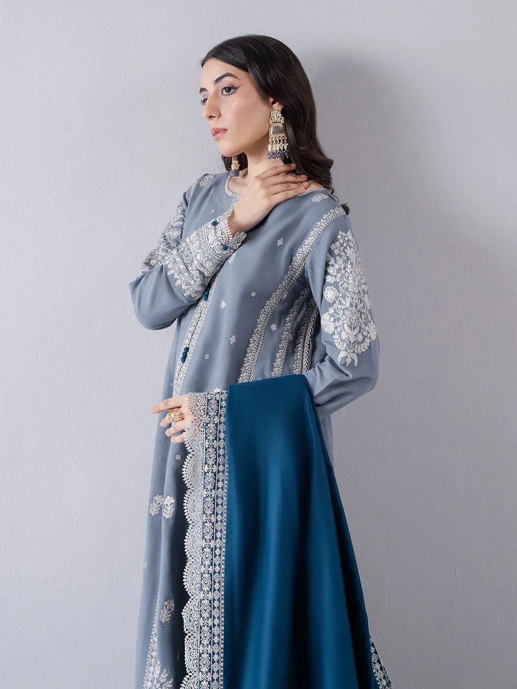 Faiza Faisal | Winter Edit 2024 | ELAAF - Rang-e-Khaas