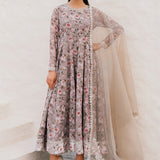 Baroque | Luxury Pret 25 | EMBROIDERED CHIFFON PR-1090