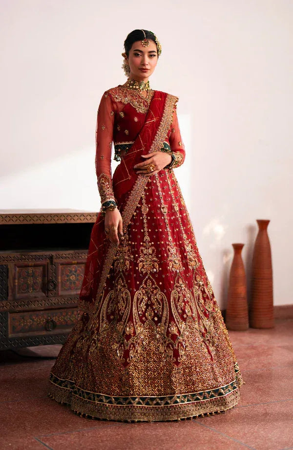 Eleshia | Khatoon Wedding Formals | Raeesa - Rang-e-Khaas
