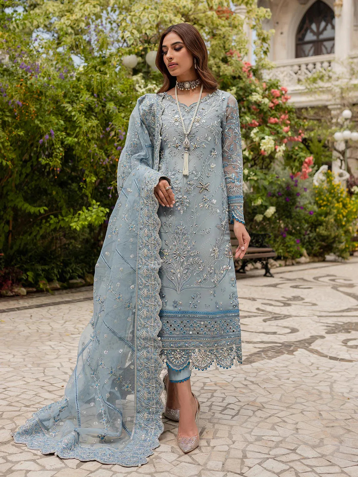 Gulaal | Luxury Pret | ESTIRAH GL-LP-V1-02 - Rang-e-Khaas