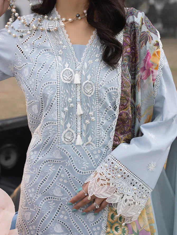 Faiza Faisal | Maya Luxury Lawn | Anja - Rang-e-Khaas