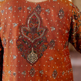 BAROQUE__EMBROIDERED NET CH13-01 STITCHED