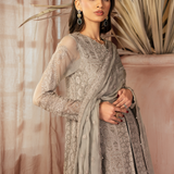 Iznik | Chiffonkari Formals | ICK-08 Embroidered Chiffon