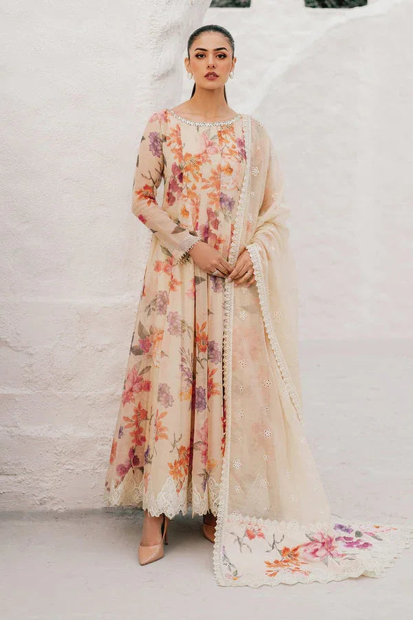 Baroque | Luxury Pret 25 | EMBROIDERED COTTON PATTI PR-1091 - Rang-e-Khaas
