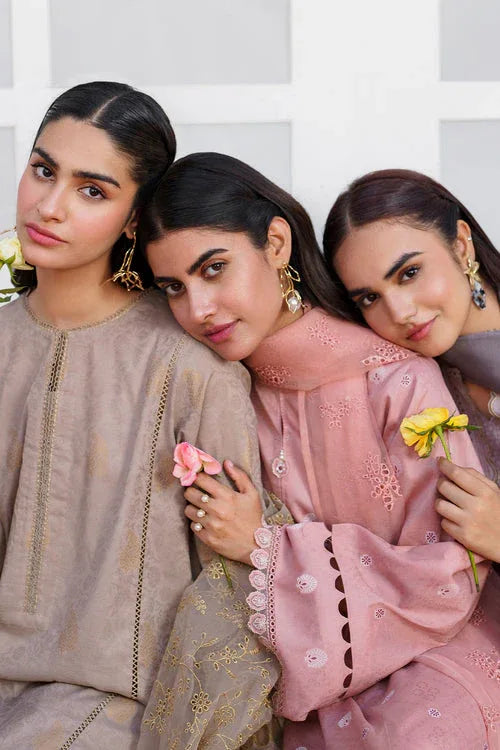 Baroque | Luxury Pret 24 | LAWN UF-643 - Rang-e-Khaas