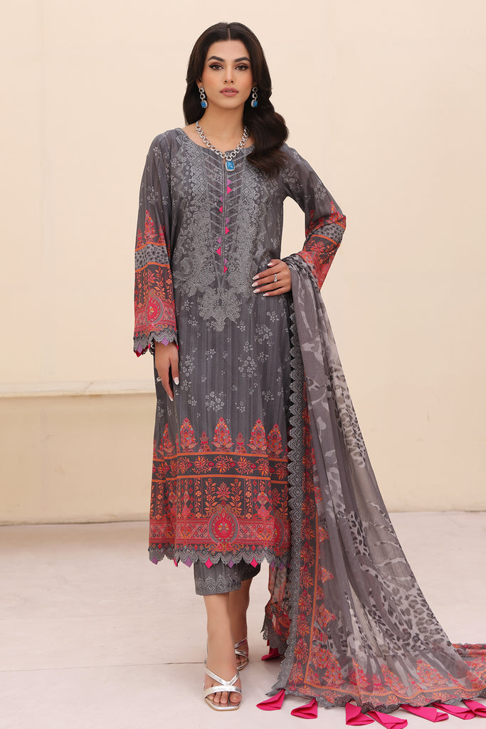 Charizma | Naranji Embroidered Lawn 24 | CN4-006 - Rang-e-Khaas