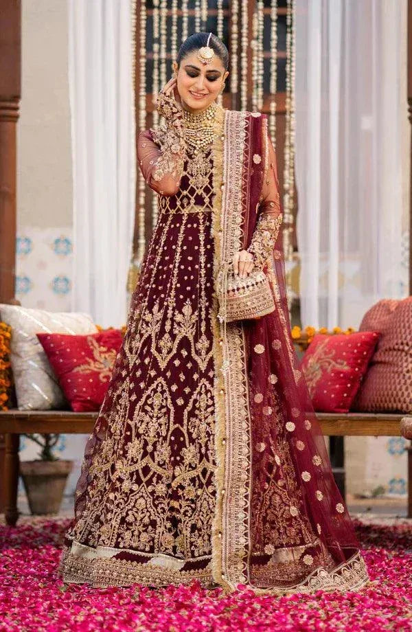 Eleshia | Zarin Wedding Formals 23 | Avyanna - Rang-e-Khaas