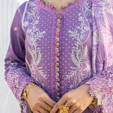 Aabyaan | Saagar Luxury Lawn 25 | ZARQA (AS-01)