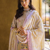 Elaf Premium Print Chikankari Lawn Unstitched 3Pc Suit ECT-04A TWINKLE