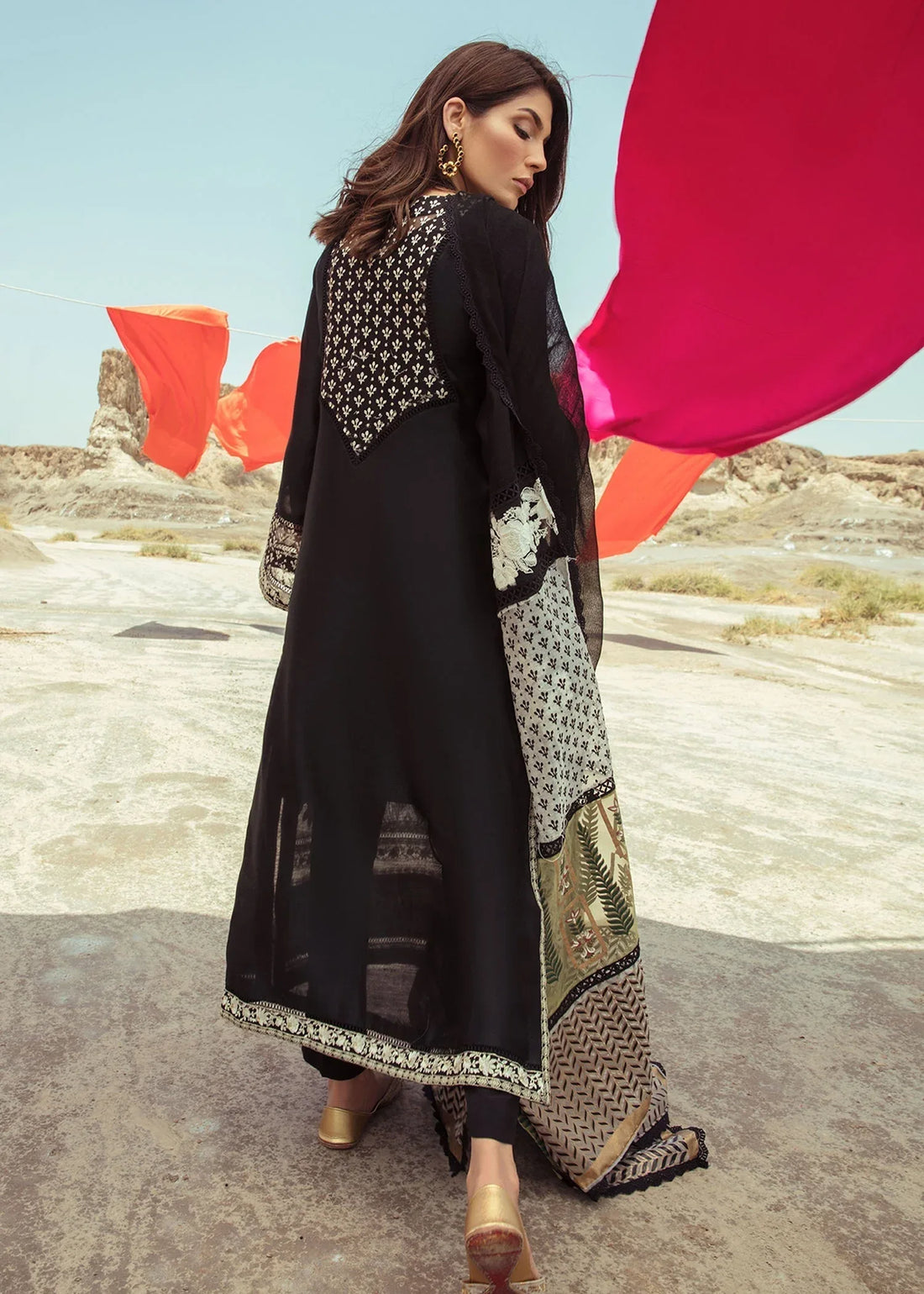 Saira Shakira | Luxury Pret | Black Beauty - Rang-e-Khaas