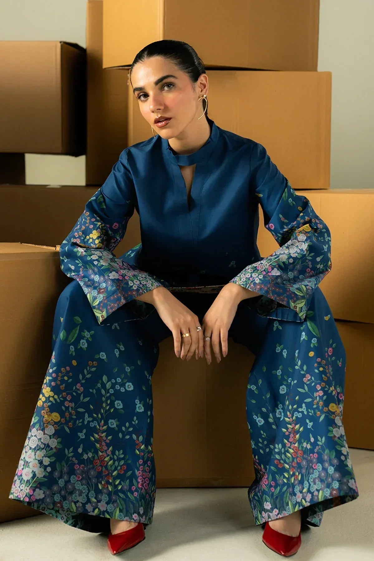 Afrozeh | Cords | Muted - Rang-e-Khaas