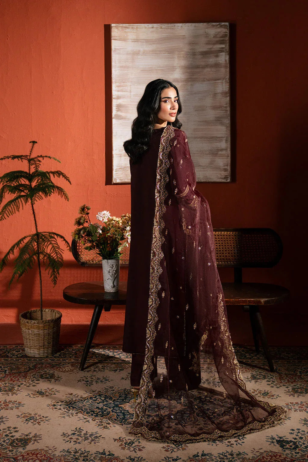 Neeshay | Raw Silk | RTW-RS-05 - Rang-e-Khaas