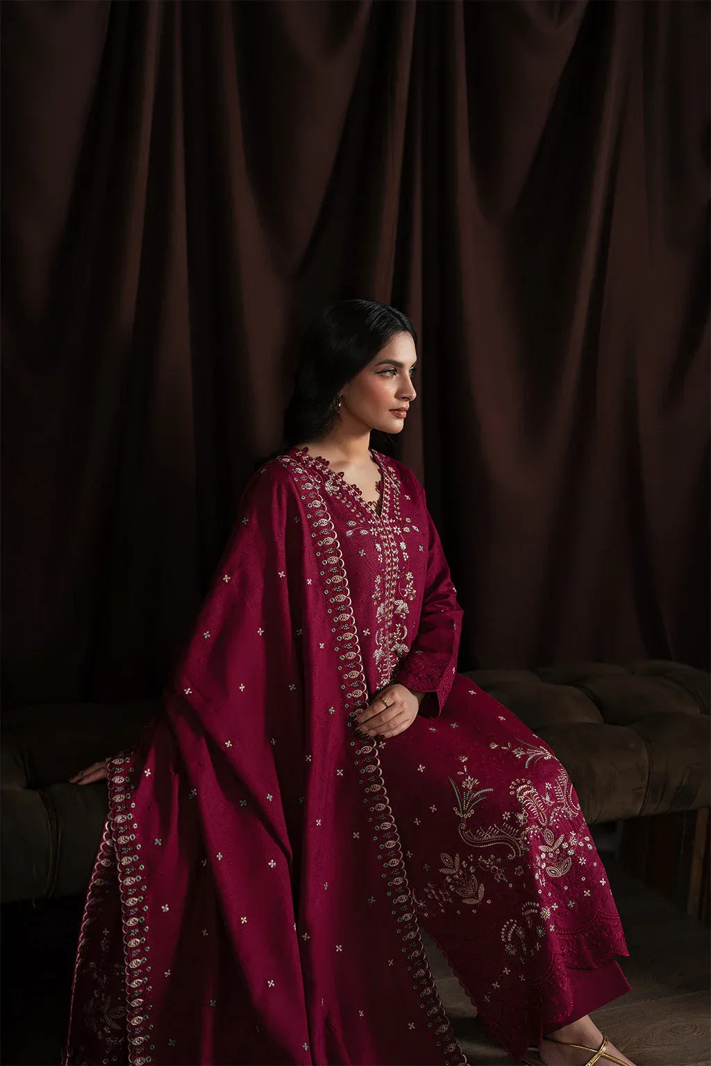 Neeshay | Winter Reverie | Merlot - Rang-e-Khaas