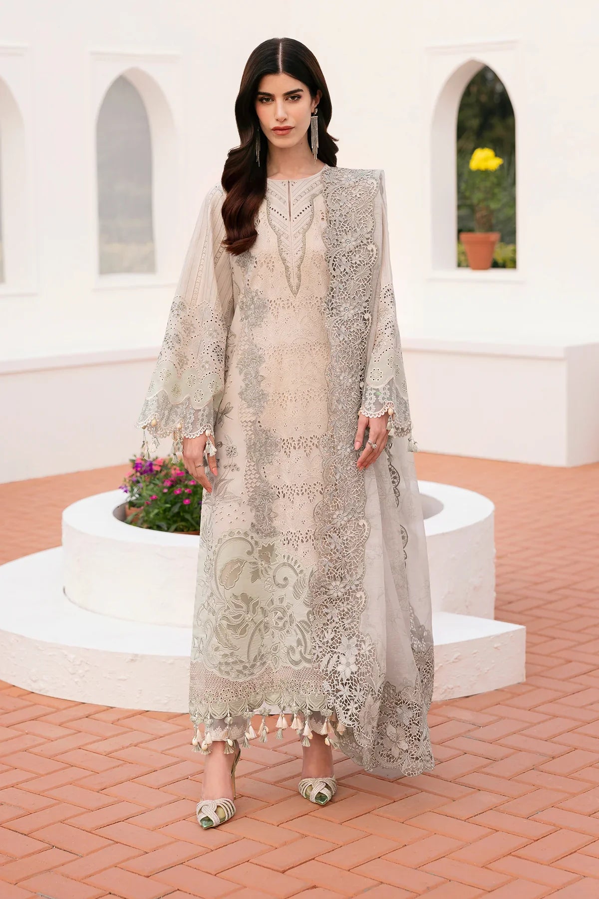 Baroque | Eid Lawn | EMBROIDERED LAWN EL-D04