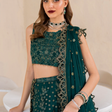 Iznik | Chinnon Chiffon | CC-47 Embroidered Chiffon