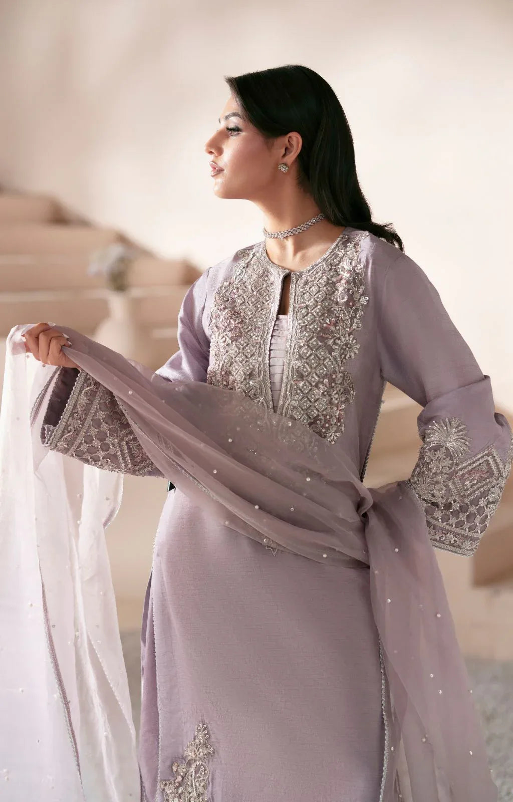 Ajr Couture | Symphony Luxe Festive 25 | Celestia - Rang-e-Khaas