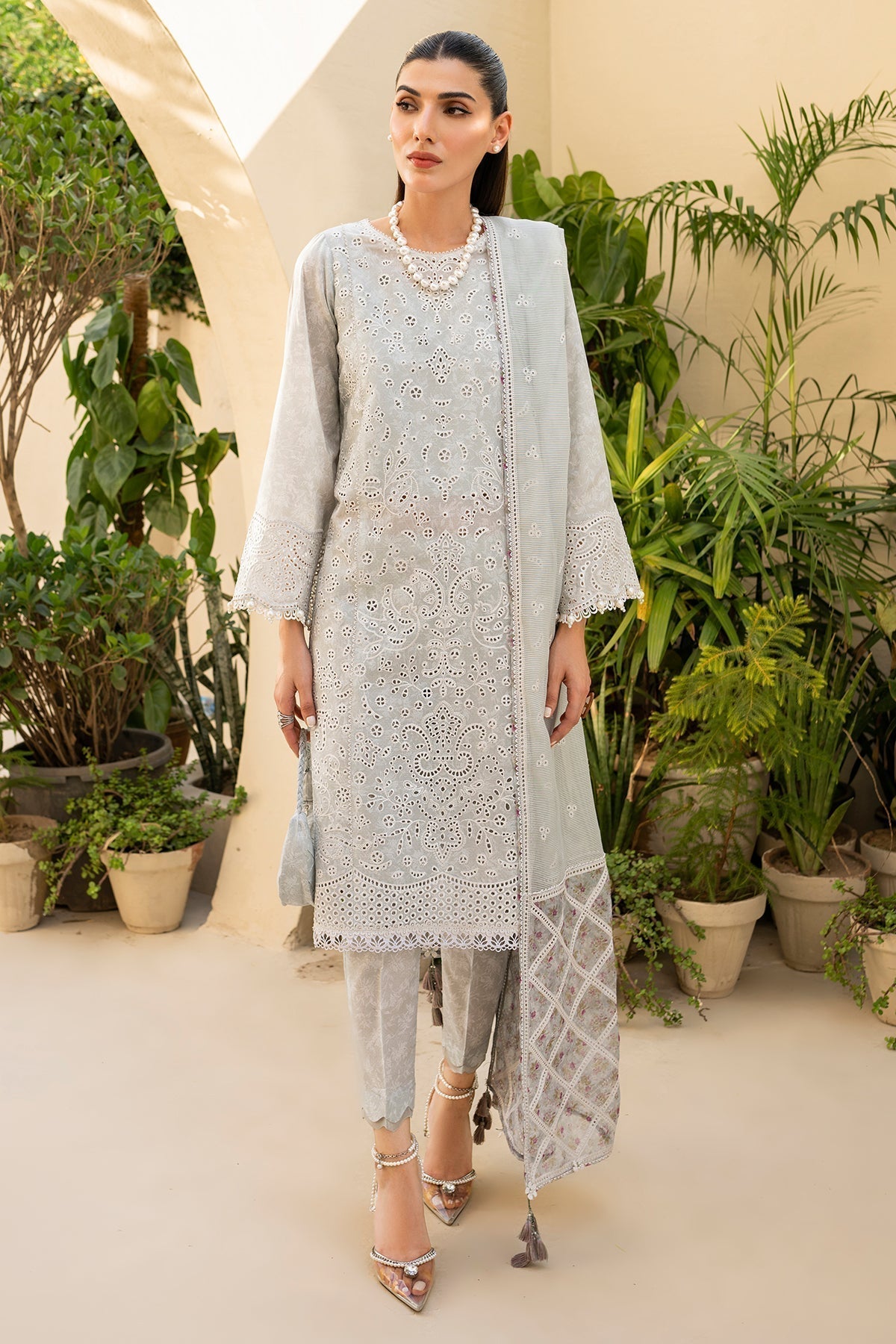 Jazmin | Irish Lawn SS 24 | D2 - Rang-e-Khaas