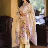 Elaf Premium Print Chikankari Lawn Unstitched 3Pc Suit ECT-04A TWINKLE