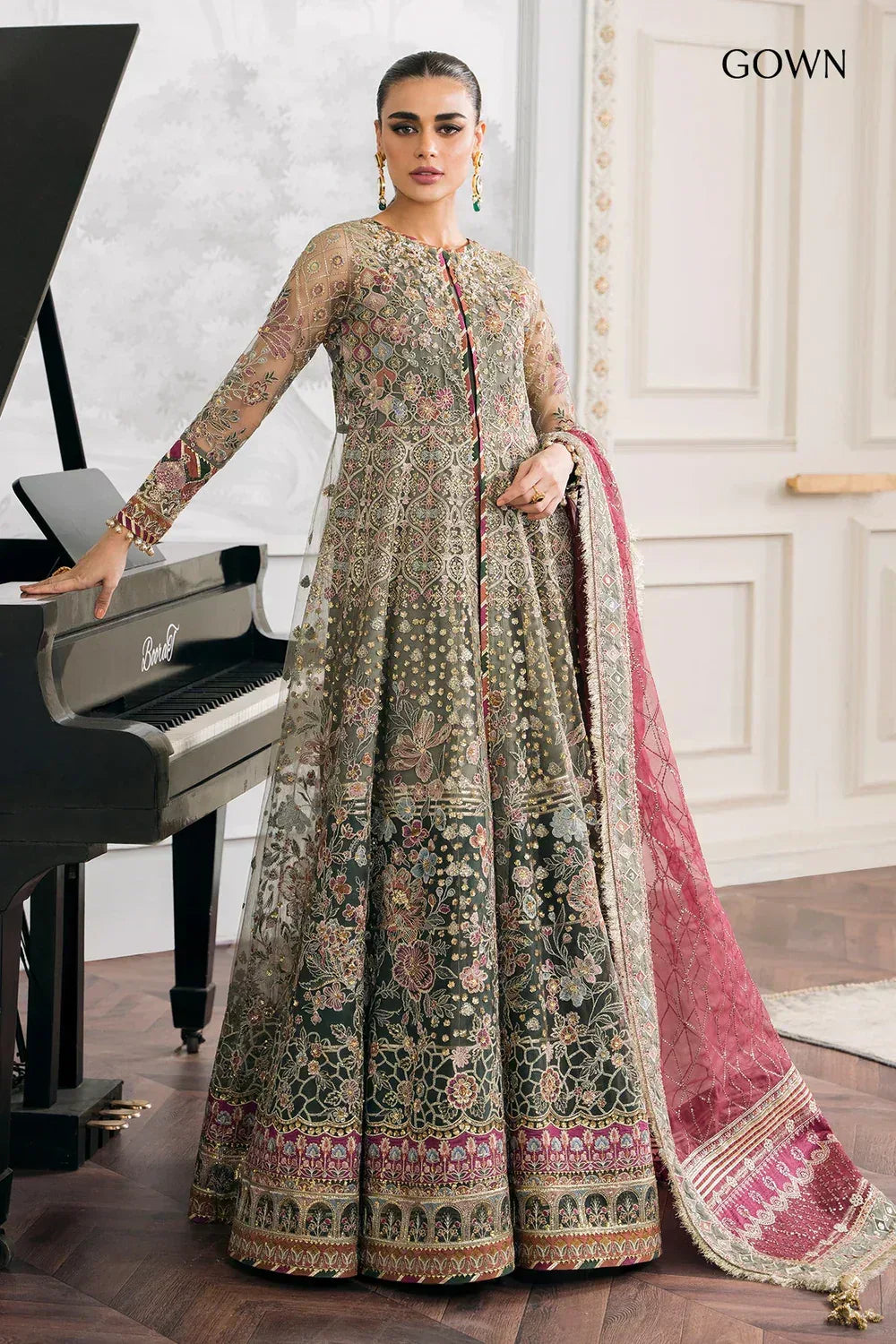 Baroque | Chantelle Embroidered Collection 2024 | CH12-02 - Rang-e-Khaas