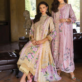 Elaf Premium Print Chikankari Lawn Unstitched 3Pc Suit ECT-04A TWINKLE