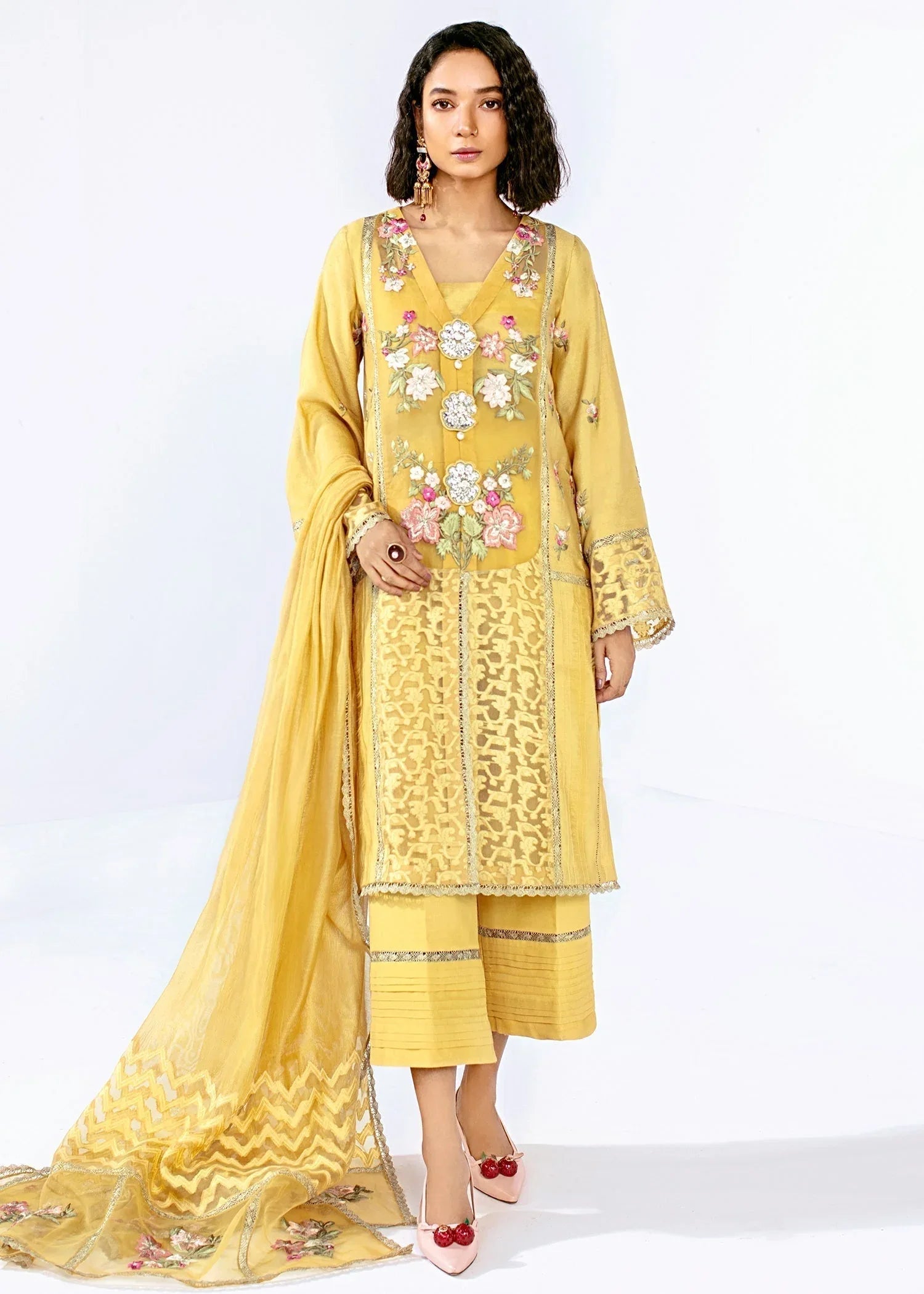 Saira Shakira | Luxury Pret | Dusty bloom - Rang-e-Khaas