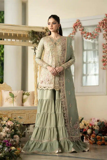 Qalamkar | Dilnaz Wedding Formals | DN-06 FARIZA - Rang-e-Khaas