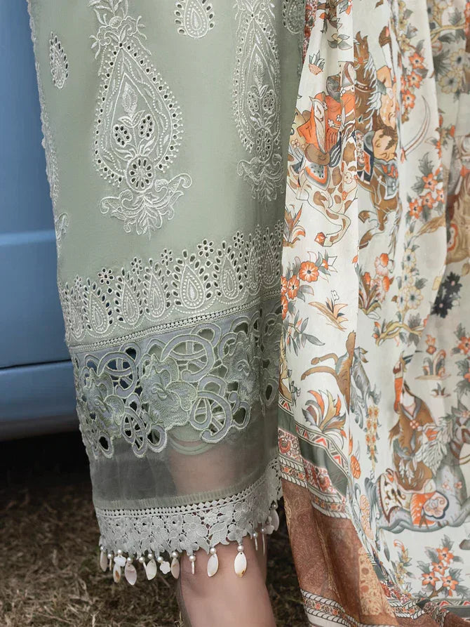 Faiza Faisal | Maya Luxury Lawn | Elena - Rang-e-Khaas