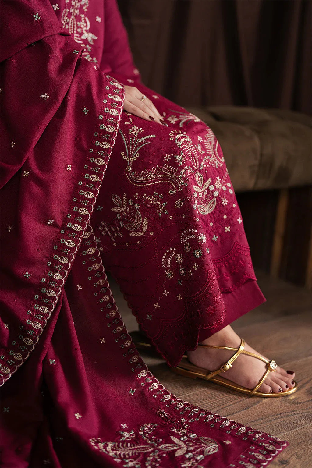 Neeshay | Winter Reverie | Merlot - Rang-e-Khaas