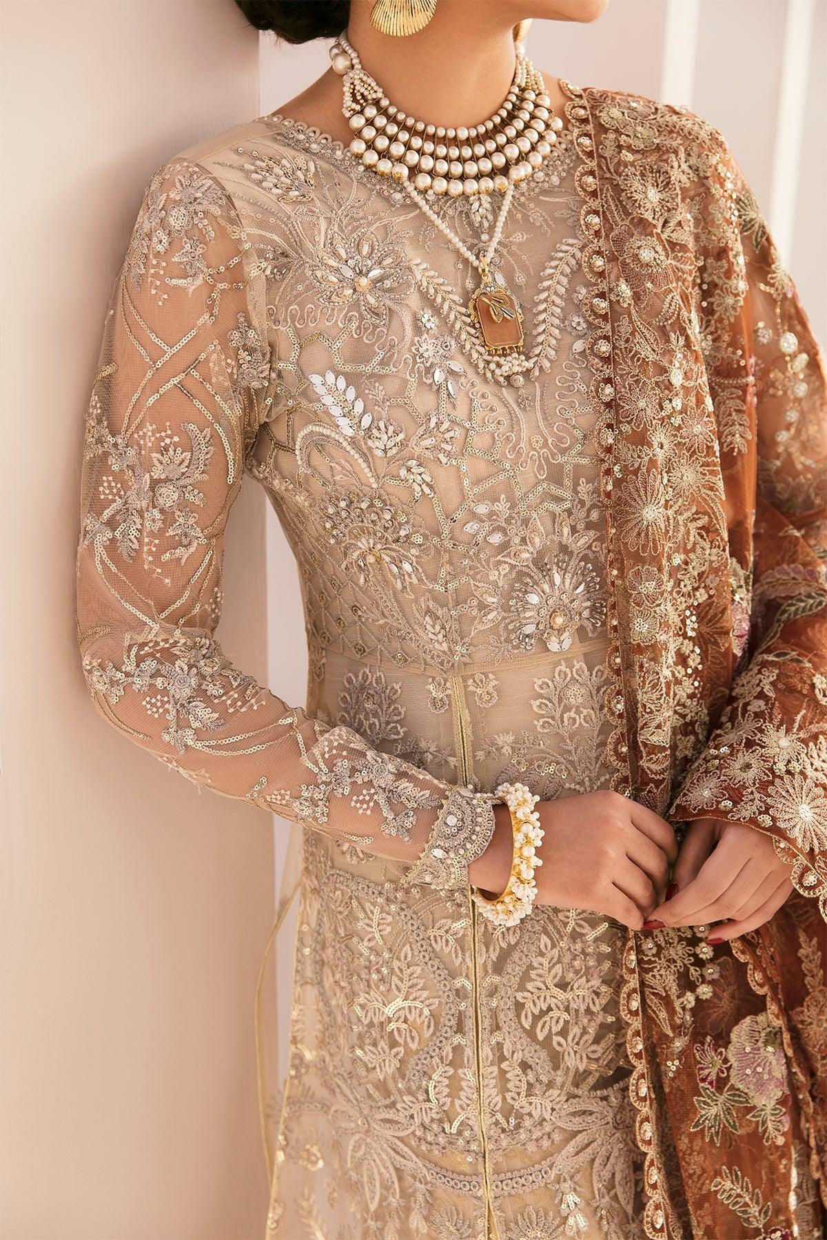 EMBROIDERED NET CH11-03 STITCHED