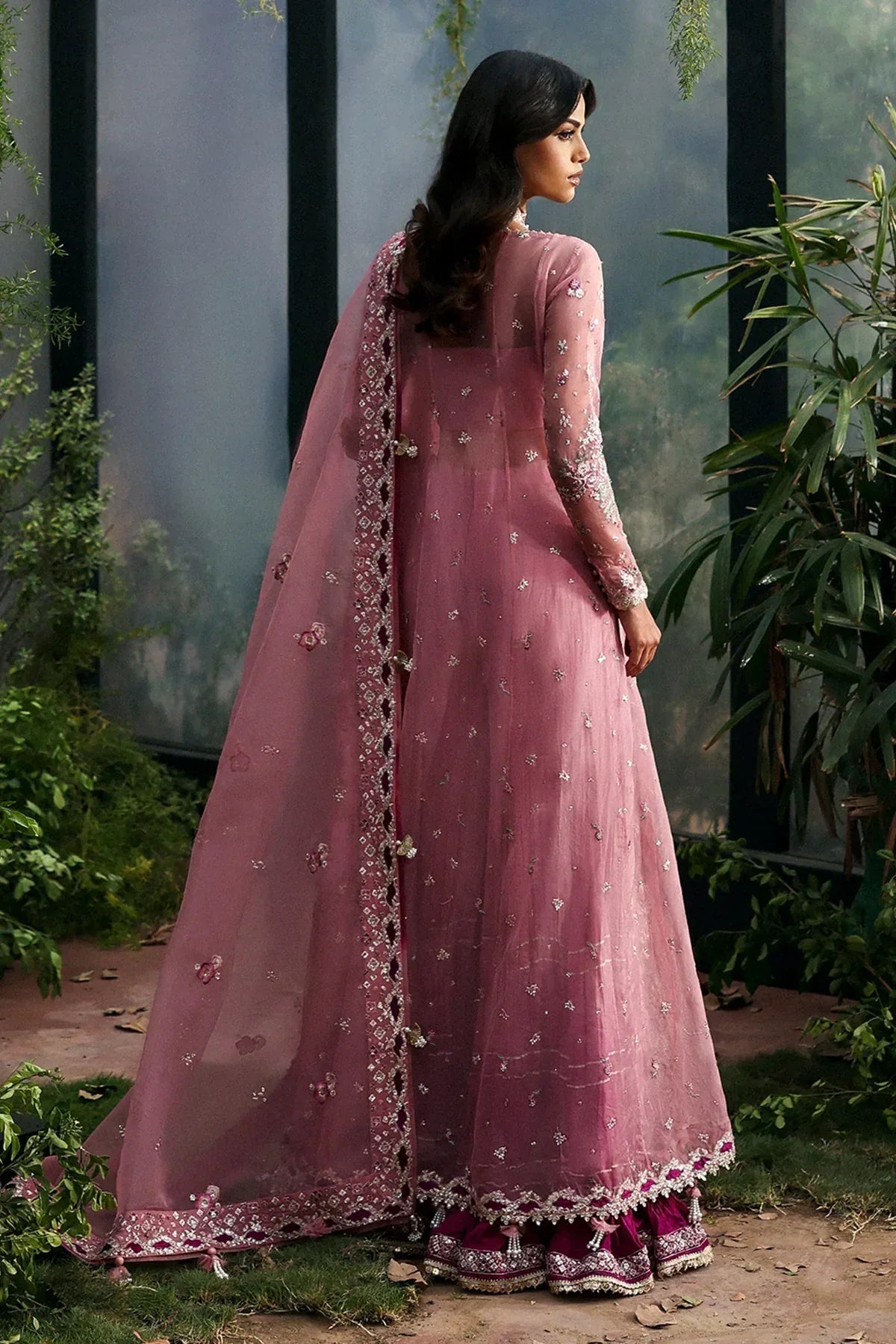 Afrozeh | La Fuchsia 25 | Seraira - Rang-e-Khaas
