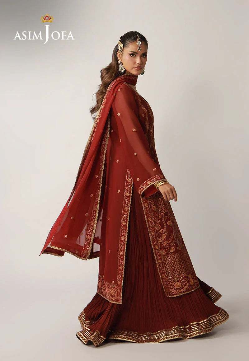 Asim Jofa | Layaan Festive Collection | AJULO-11 - Rang-e-Khaas