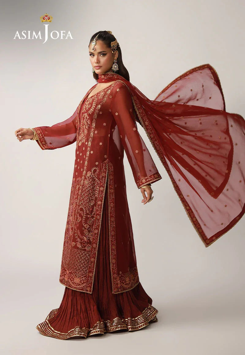 Asim Jofa | Layaan Festive Collection | AJULO-11 - Rang-e-Khaas