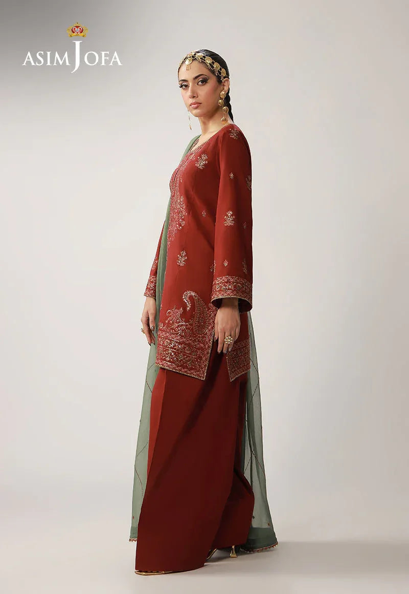 Asim Jofa | Layaan Festive Collection | AJULO-05 - Rang-e-Khaas