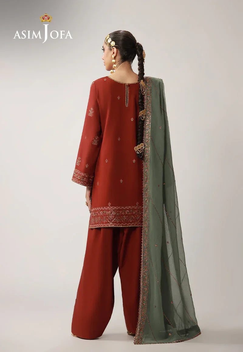 Asim Jofa | Layaan Festive Collection | AJULO-05 - Rang-e-Khaas