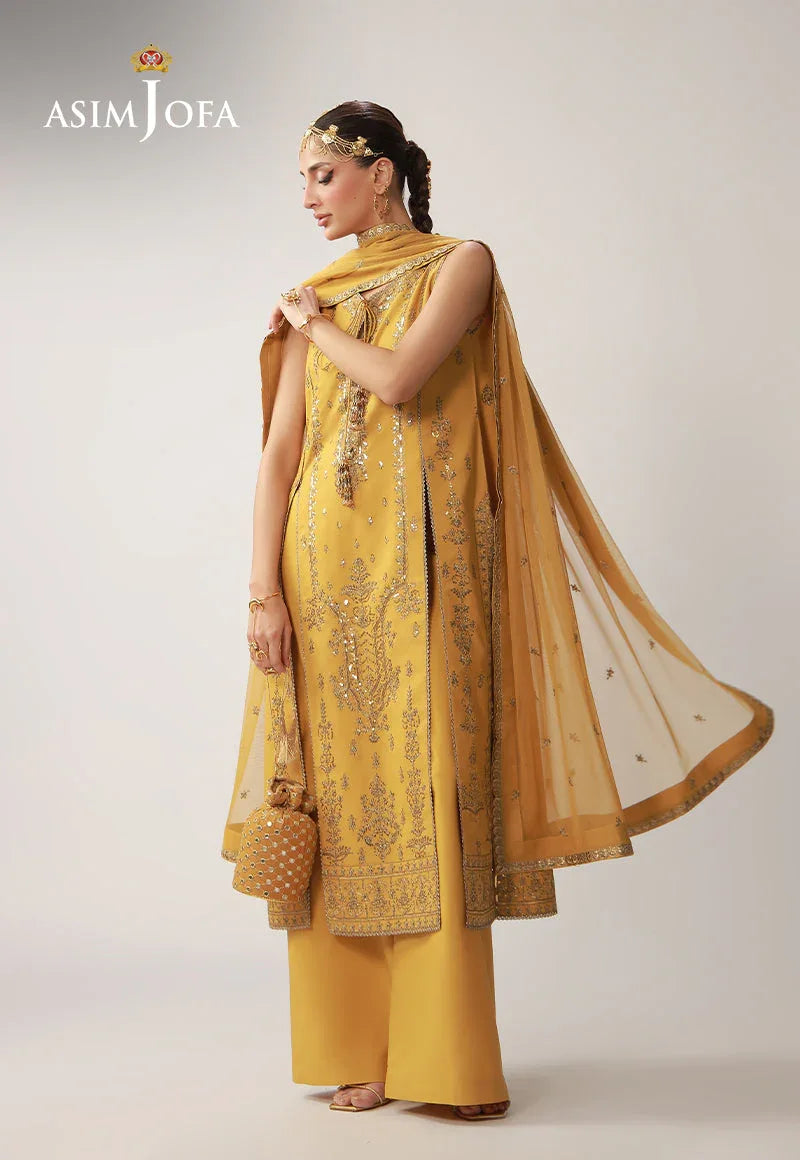 Asim Jofa | Layaan Festive Collection | AJULO-09 - Rang-e-Khaas
