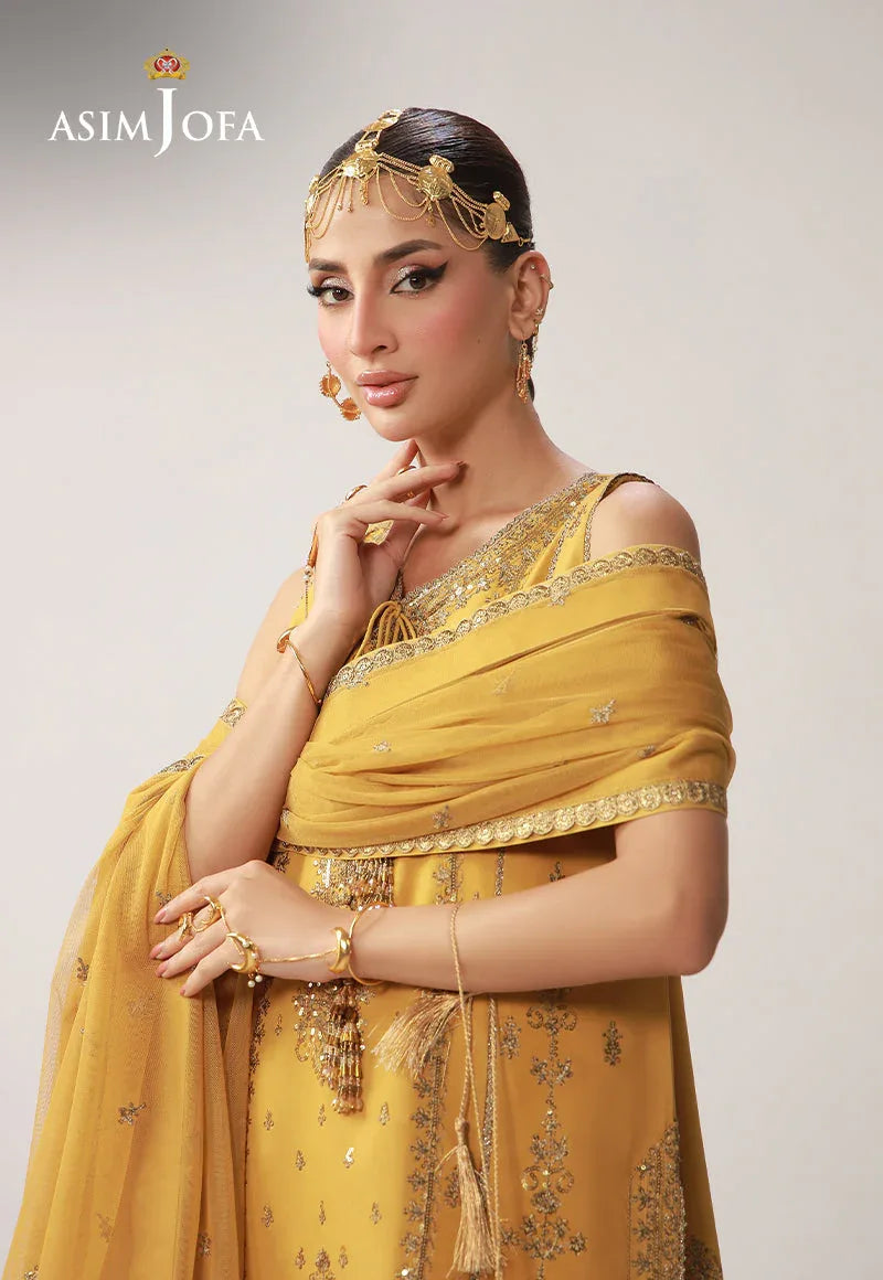 Asim Jofa | Layaan Festive Collection | AJULO-09 - Rang-e-Khaas