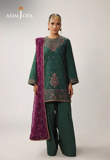 Asim Jofa | Layaan Festive Collection | AJULO-06 - Rang-e-Khaas