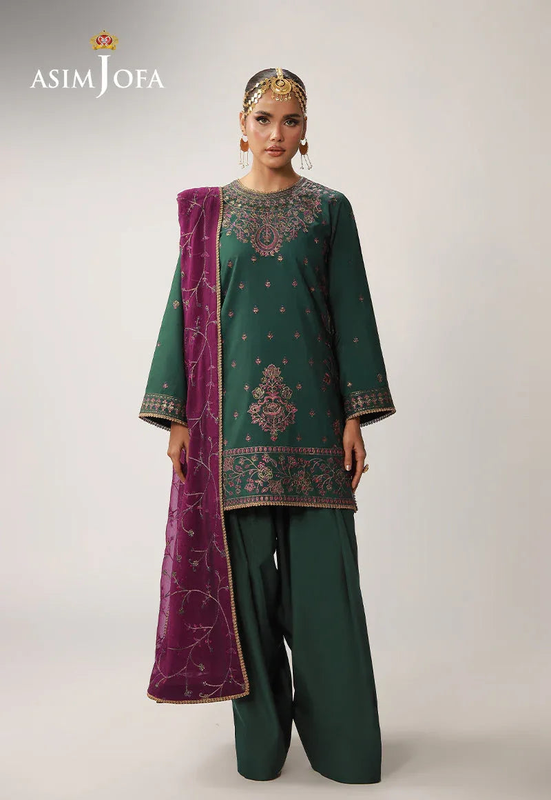 Asim Jofa | Layaan Festive Collection | AJULO-06 - Rang-e-Khaas