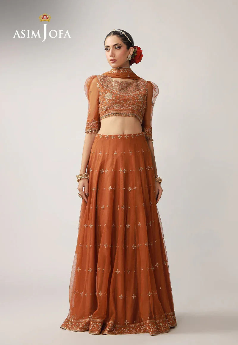 Asim Jofa | Layaan Festive Collection | AJULO-01 - Rang-e-Khaas