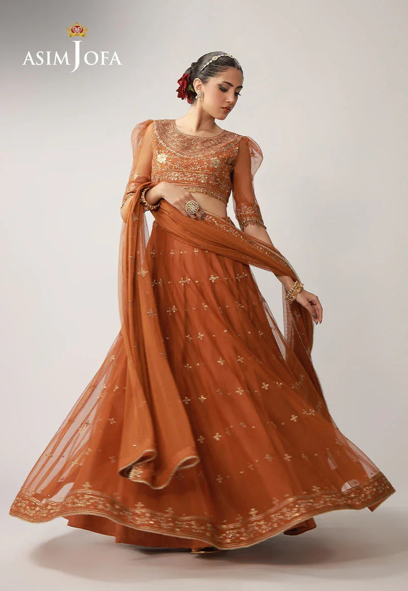 Asim Jofa | Layaan Festive Collection | AJULO-01 - Rang-e-Khaas