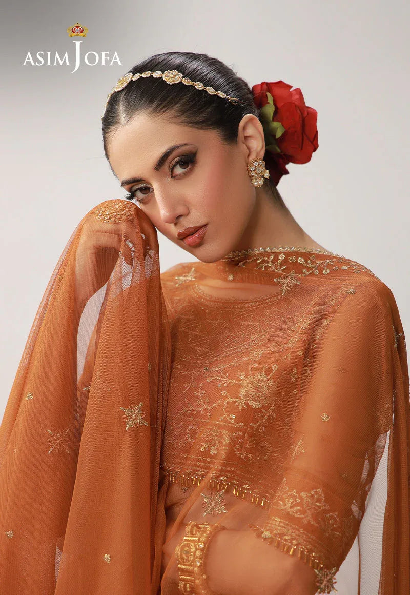 Asim Jofa | Layaan Festive Collection | AJULO-01 - Rang-e-Khaas