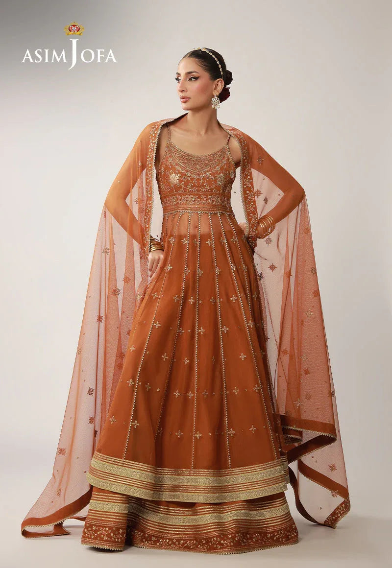 Asim Jofa | Layaan Festive Collection | AJULO-01 - Rang-e-Khaas