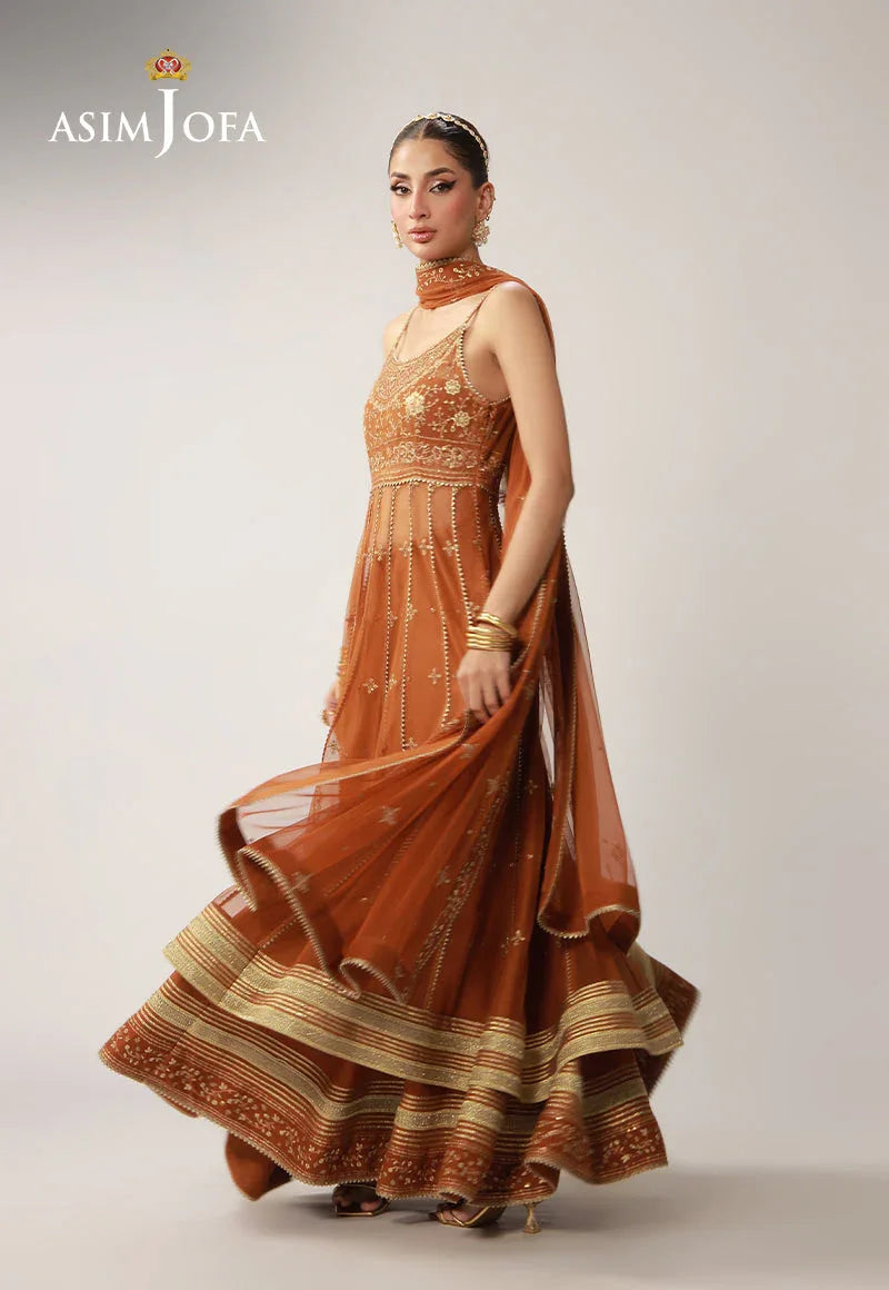 Asim Jofa | Layaan Festive Collection | AJULO-01 - Rang-e-Khaas