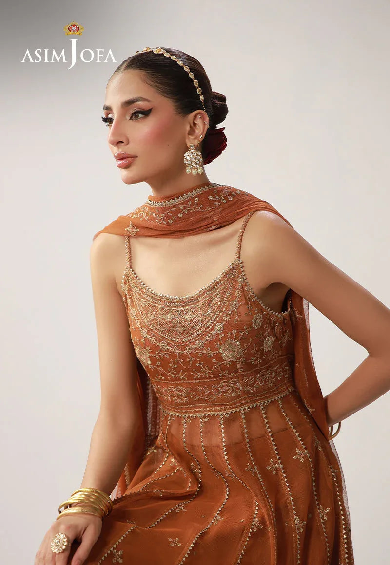 Asim Jofa | Layaan Festive Collection | AJULO-01 - Rang-e-Khaas