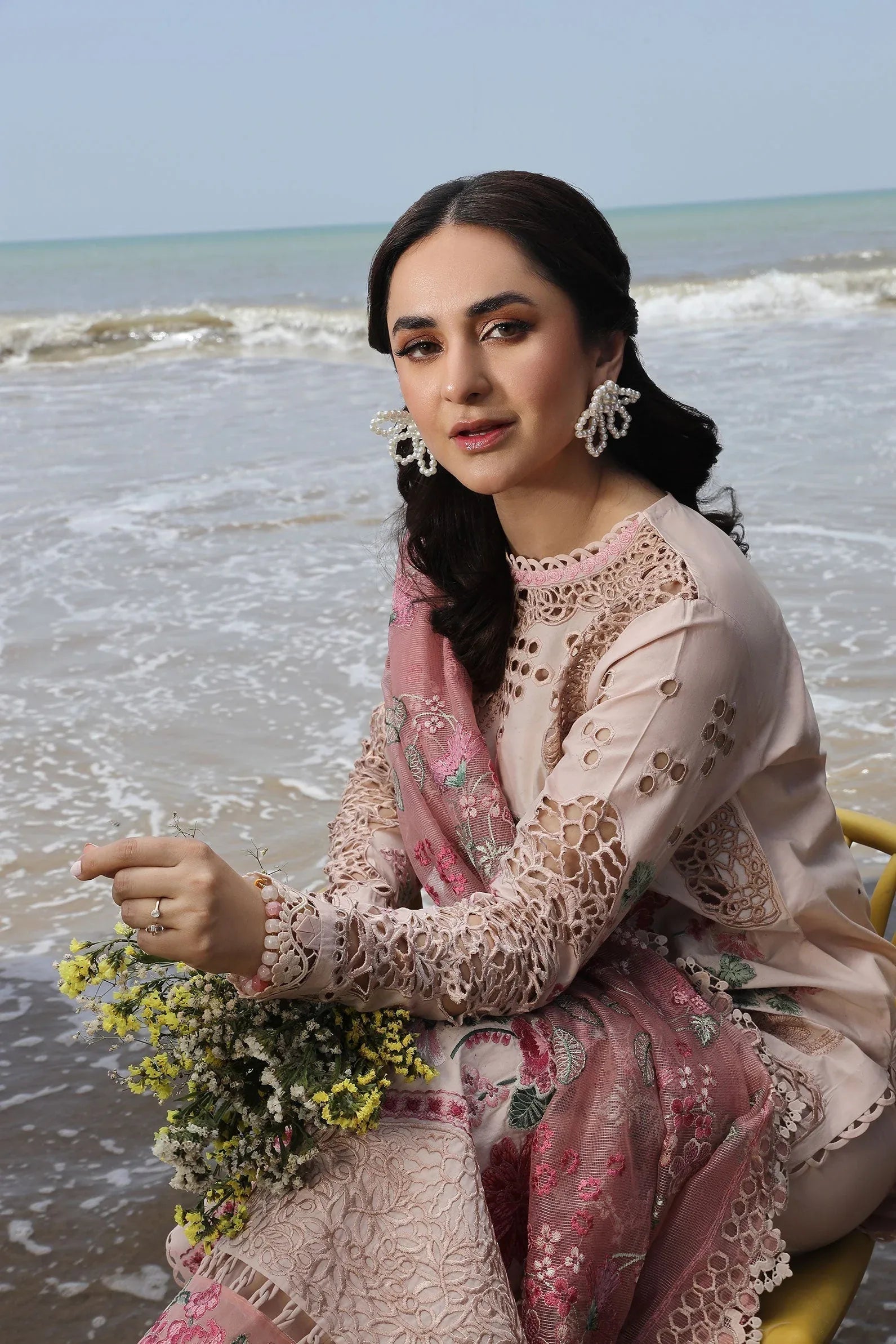 Maryam Hussain | Luxury Lawn 24 | MAYA - Rang-e-Khaas