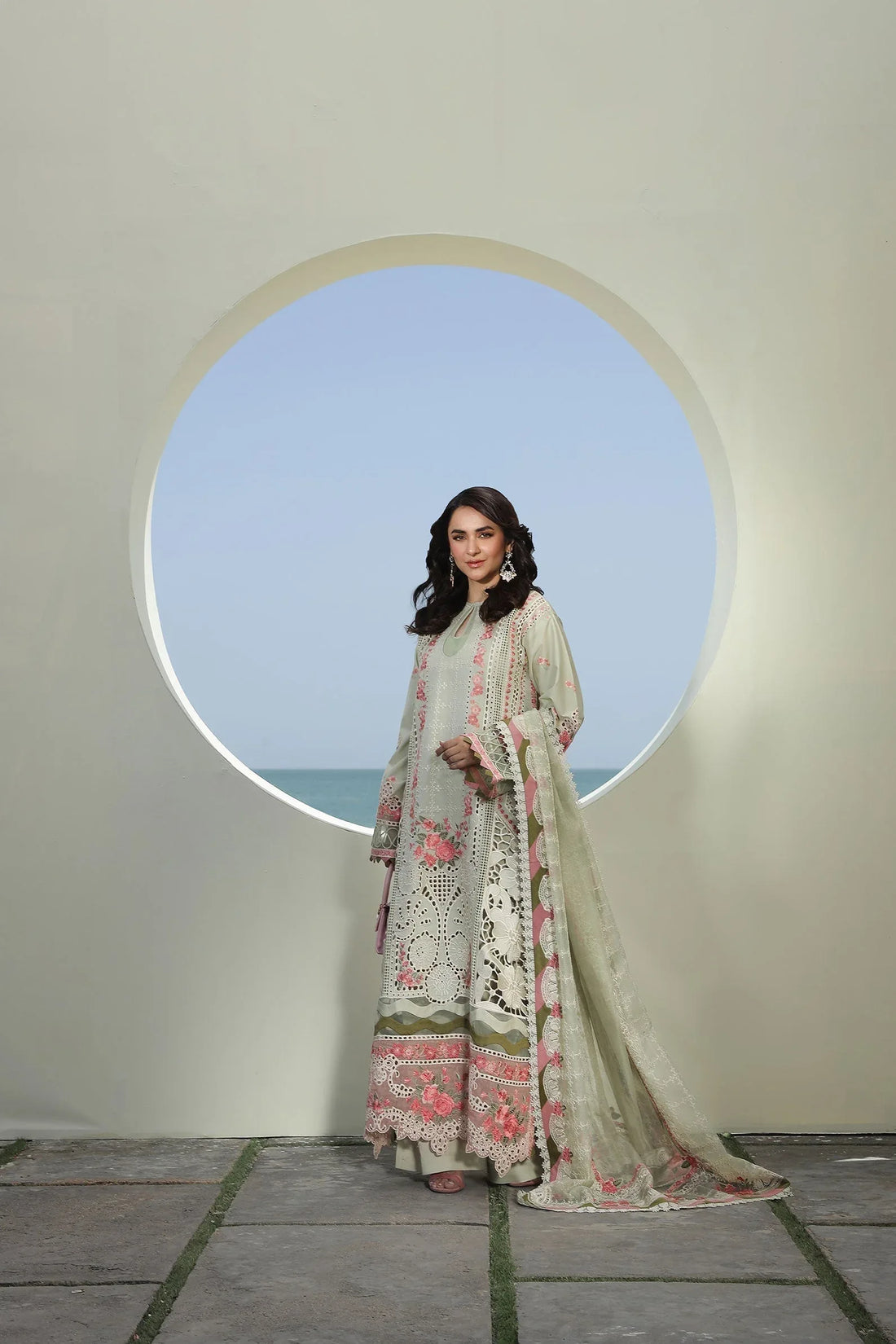 Maryam Hussain | Luxury Lawn 24 | HAVANA - Rang-e-Khaas