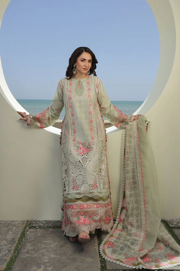 Maryam Hussain | Luxury Lawn 24 | HAVANA - Rang-e-Khaas