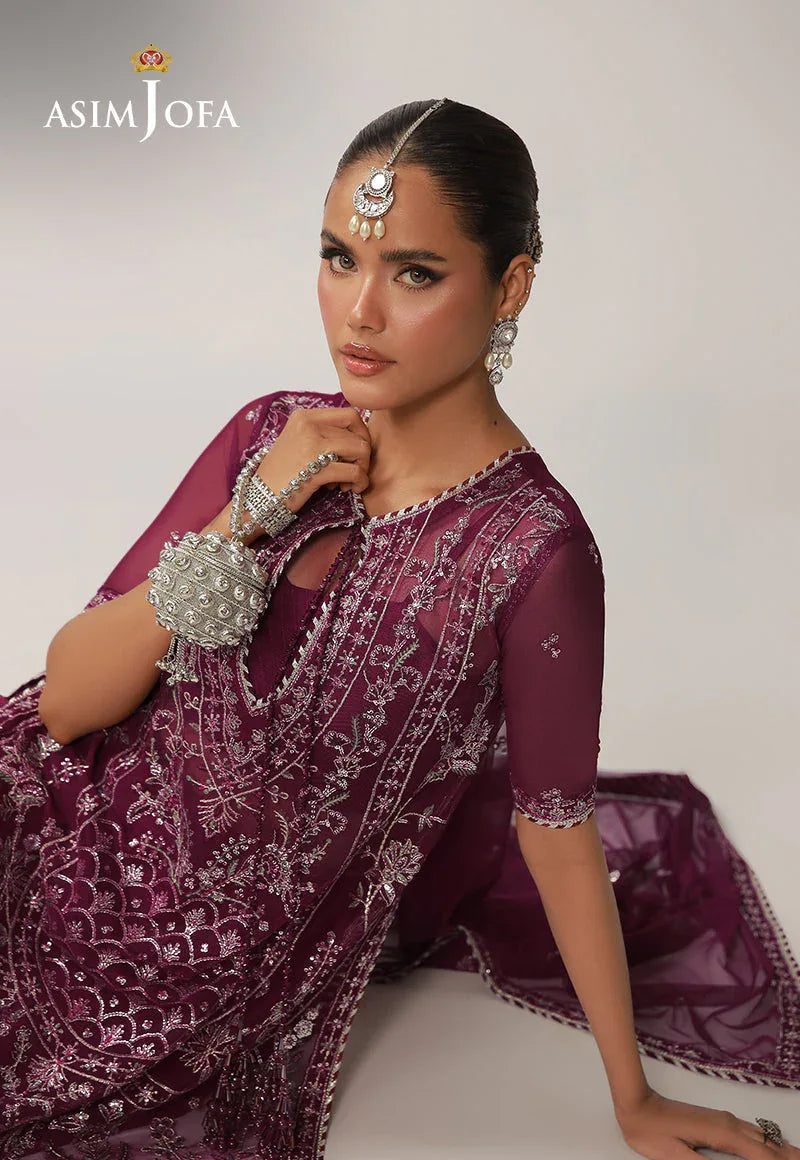 Asim Jofa | Layaan Festive Collection | AJULO-04 - Rang-e-Khaas