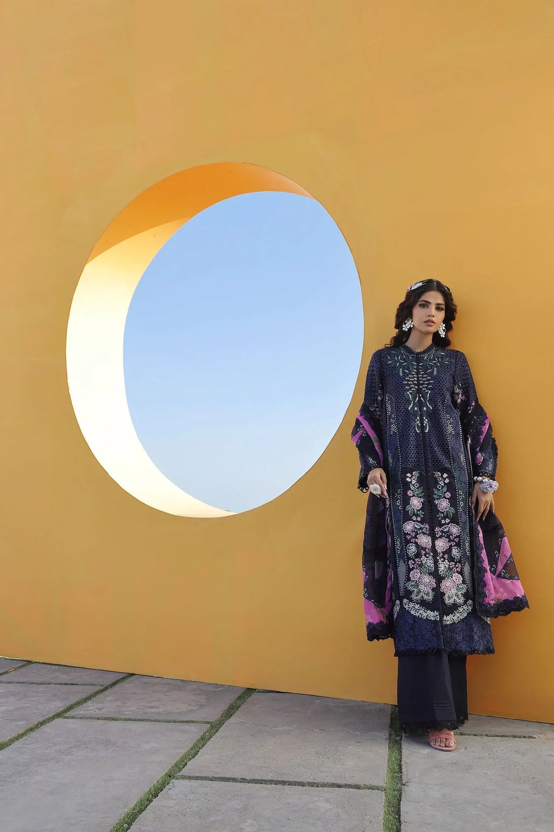 Maryam Hussain | Luxury Lawn 24 | ZOYA - Rang-e-Khaas